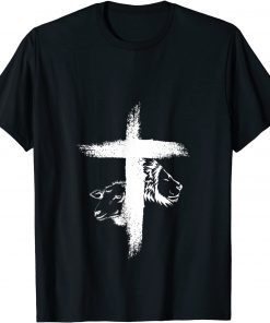 Lion and Lamb Cross Classic Shirt