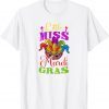 Little Miss Mardi Gras Design Mardi Gras Beads Classic Shirt
