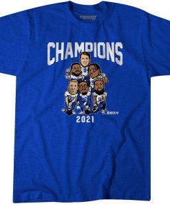 Los Angeles Champions Caricatures Shirt