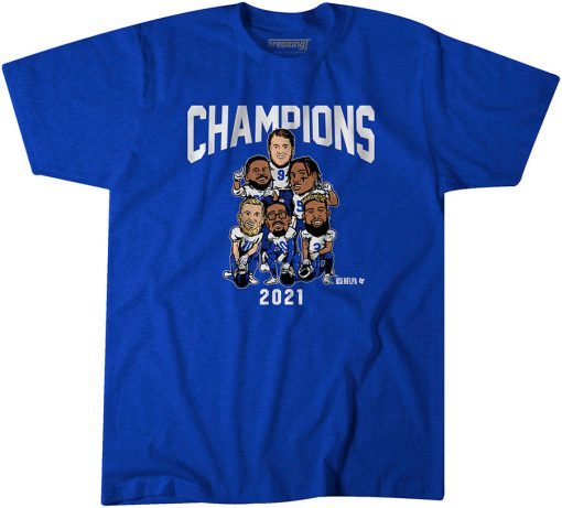 Los Angeles Champions Caricatures Shirt