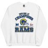 Los Angeles Rams Football Champions Super Bowl LVI Sweatshirt
