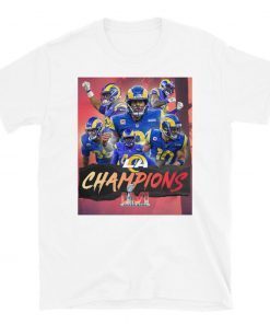 Los Angeles Rams Champions Super Bowl LVI 2022 Shirt