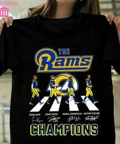 Los Angeles Rams NFC West Champions Super Bowl LVI Shirt