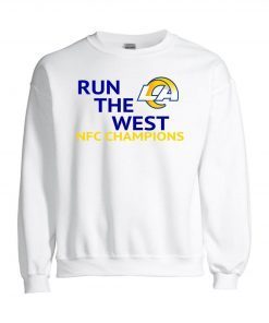 LA Rams Run The West 2022 NFC West Division Champs Sweater