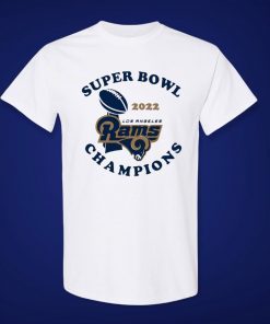 Los Angeles Rams Super Bowl Champions 2022 Gift T-Shirt