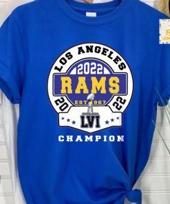 LA Rams Super Bowl Champions 2022 Shirt