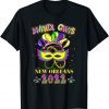 Mardi Gras 2022 New Orleans Costume Mask Design Classic Shirt