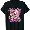 Mardi Gras Lets Party Mask New Orleans Carnival Holiday Unisex T-Shirt