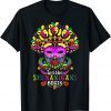 Mardi Gras Lips Outfit Costume Let Shenanigans Begin Gift Shirt