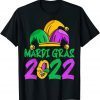 Mardi Gras Mardi Gras 2022 Beads Mask Feathers Classic Shirt