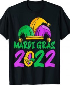 Mardi Gras Mardi Gras 2022 Beads Mask Feathers Classic Shirt