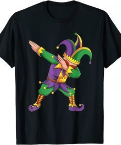 Mardi Gras Outfit Dabbing Jester New Orleans Classic Shirt