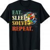 Math Speed Cubing Puzzle lover Cube T-Shirt