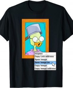 NFT Right Click Save As Meme Crypto Currency Gift T-Shirt
