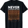 Never Apologize For Your Blackness Black History Month BHM Shirt