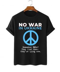 No War In Ukraine I Stand With Ukraine Free Ukraine Shirt
