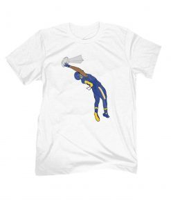OBJ Trophy Catch LA Rams Champs Shirt