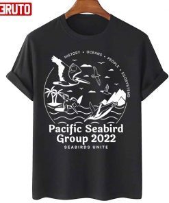 Pacific Seabird Group 22 White Logo Gift Shirt