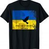 Pray For Ukraine Flag Free Ukraine - I Support Ukrainian Classic Shirt