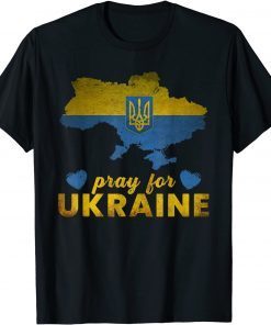 Pray For Ukraine-Stop The War Support Ukrainians Gift Shirt
