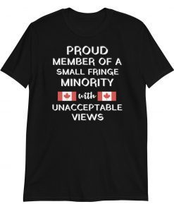 Proud Canadian Show Your Support For The Trucker Freedom Convoy 2022 Official Shirt