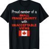 Proud Fringe Minority Member Freedom Convoy 2022 Truckers Gift Shirt