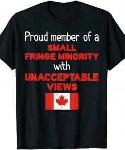 Proud Fringe Minority Member Freedom Convoy 2022 Truckers Gift Shirt