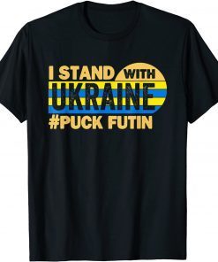 Puck Futin Stand With Ukraine Puck Futin Stand Ukraine T-Shirt