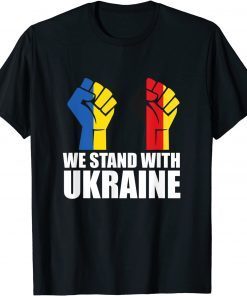 Puck Futin Stand With Ukraine Ukrainian Lover Support T-Shirt