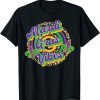 Retro Mardi Gras Vibes Leopard Fat-Tuesday Costume Festival Gift T-Shirt