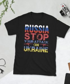 Puck Futin Russia Stop Your Attack On Ukraine Shirt
