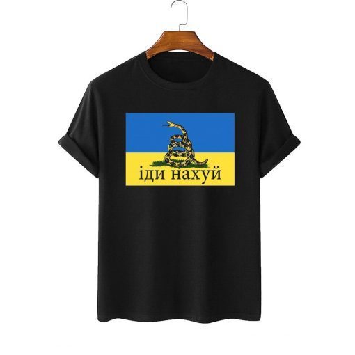 Russian Warship Go Fuck Yourself Ukrainian Flag Shirt