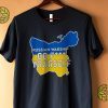 Russian Warship Go Fuck Yourself Ukraine Flag Stop War T-shirt