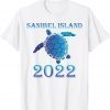 Sanibel Island Florida Spring Break 2022 Sea Turtle T-Shirt