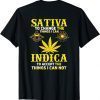 Sativa to change the things I can weed Canabis Indica Classic Shirt