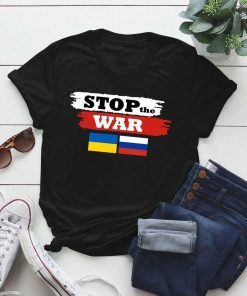Save Russia and Stop The War I Support Ukraine I Stand With Ukraine Ukrainian Flag Limited Shirt