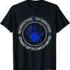 See Something Say Something Child Abuse Awareness Ribbon T-Shirt