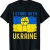 Slava Ukraine Flag and Colors Glory to Ukraine Unisex Shirt