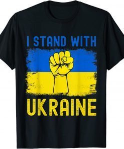 Slava Ukraine Flag and Colors Glory to Ukraine Unisex Shirt