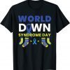 Socks 21 Chromosome World Down Syndrome Awareness Day Classic Shirt