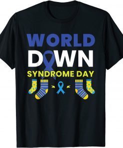 Socks 21 Chromosome World Down Syndrome Awareness Day Classic Shirt