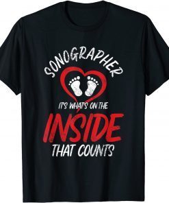 Sonographer Pregnancy Ultrasound Echography Doctor Hospital Classic Shirt