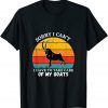 Sorry I Can't I Have To Take Care Of My Goats Gift T-Shirt