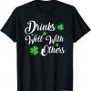 St Patricks Day Drinking Drinks Well With Other Limited Shirt