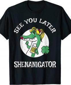 St Patricks Day Irish Green Buffalo Plaid Shamrock Classic Shirt