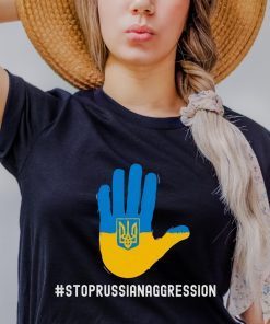 Stop Russian Aggression I Stand With Ukraine Ukrainian Stop Russian Aggression I Stand With Ukraine Ukrainian Flag Unisex ShirtFlag Unisex Shirt