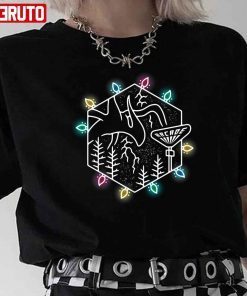 Stranger Things Shadow Monster With Christmas Lights Limited Shirt