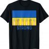 Strong Ukraine Flag vintage Ukraine Support Gift Shirt