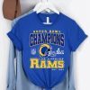 Super Bow Champions Los Angeles Rams Shirt