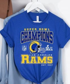 Super Bow Champions Los Angeles Rams Shirt